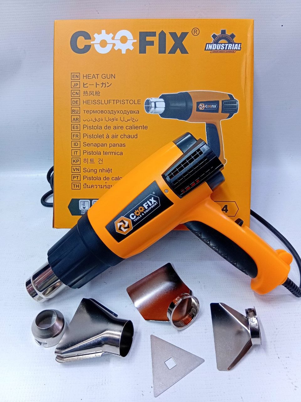 023fde4c-6dee-4dd7-9396-4c8cf787f51a Coofix Heat Gun (Model CF-HG004), 2200W - Image 1
