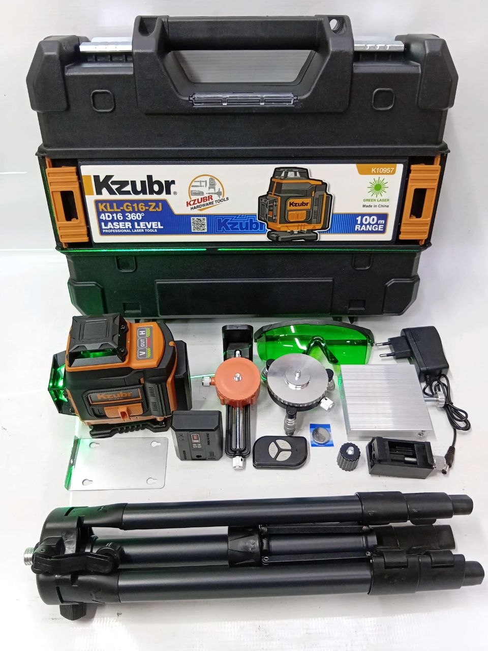 24766d80-5f91-4e8e-95e1-49815d87c895 Kzubr 4D 16-Line Laser Level (KLL-G16-ZJ) - Image 1