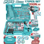 Total THKTHP41728 172 Pcs Cordless impact wrench tools set - Image 2