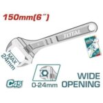 Total THT101063 Adjustable wrench 150mm(6") - Image 2