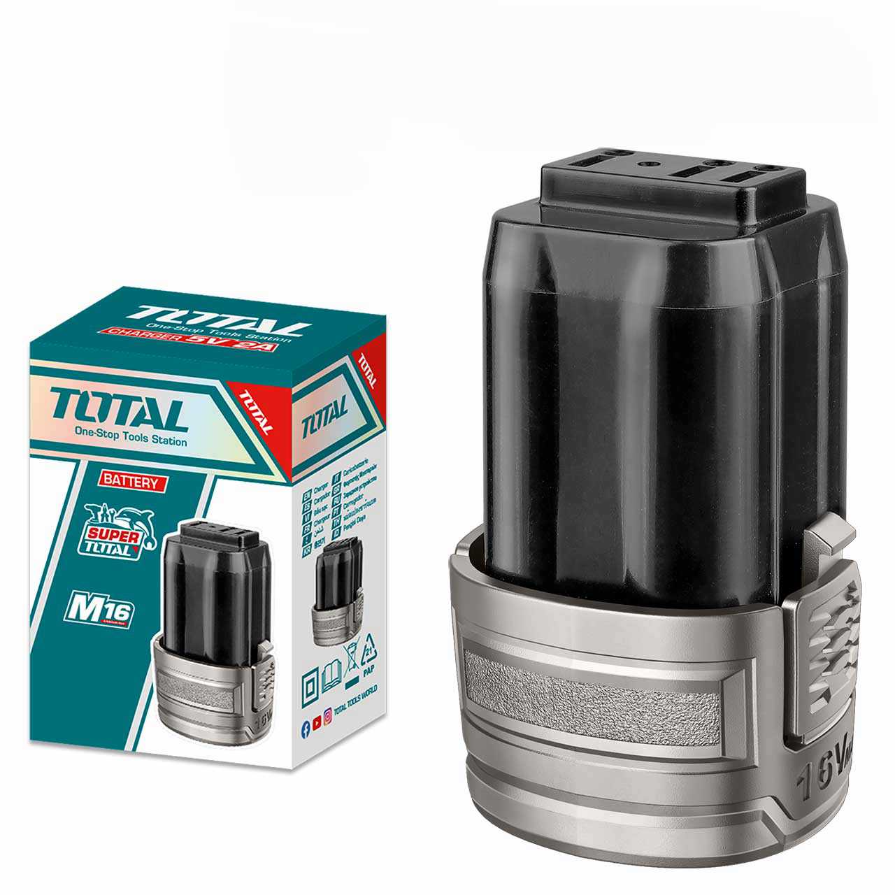 16_2_-TFBLI1620 Total TFBLI1626 Lithium-Ion battery pack 2.0Ah 16V - Image 1