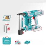 Total TCSNLI600869 Cordless crown stapler nailer 40mm