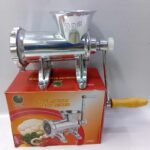 No. 22 manual aluminum meat mincer
