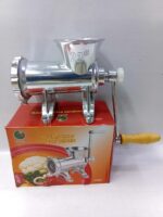 No. 22 manual aluminum meat mincer