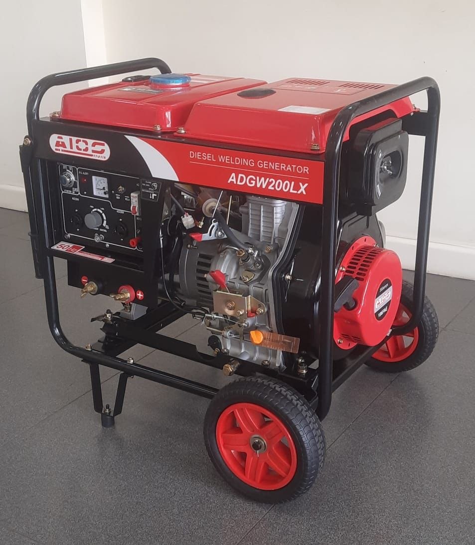 782bf1de-e3c6-482a-af59-c05c553572d3 Aico Japan Diesel Welder Generator Rated output 7.5kva OPEN TYPE - Image 1