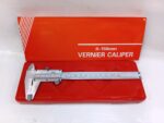 0–150mm (6-inch) analog stainless steel vernier caliper