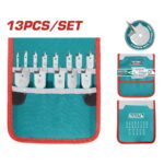 Total TACSD70131 13 Pcs flat wood drill bits set - Image 3