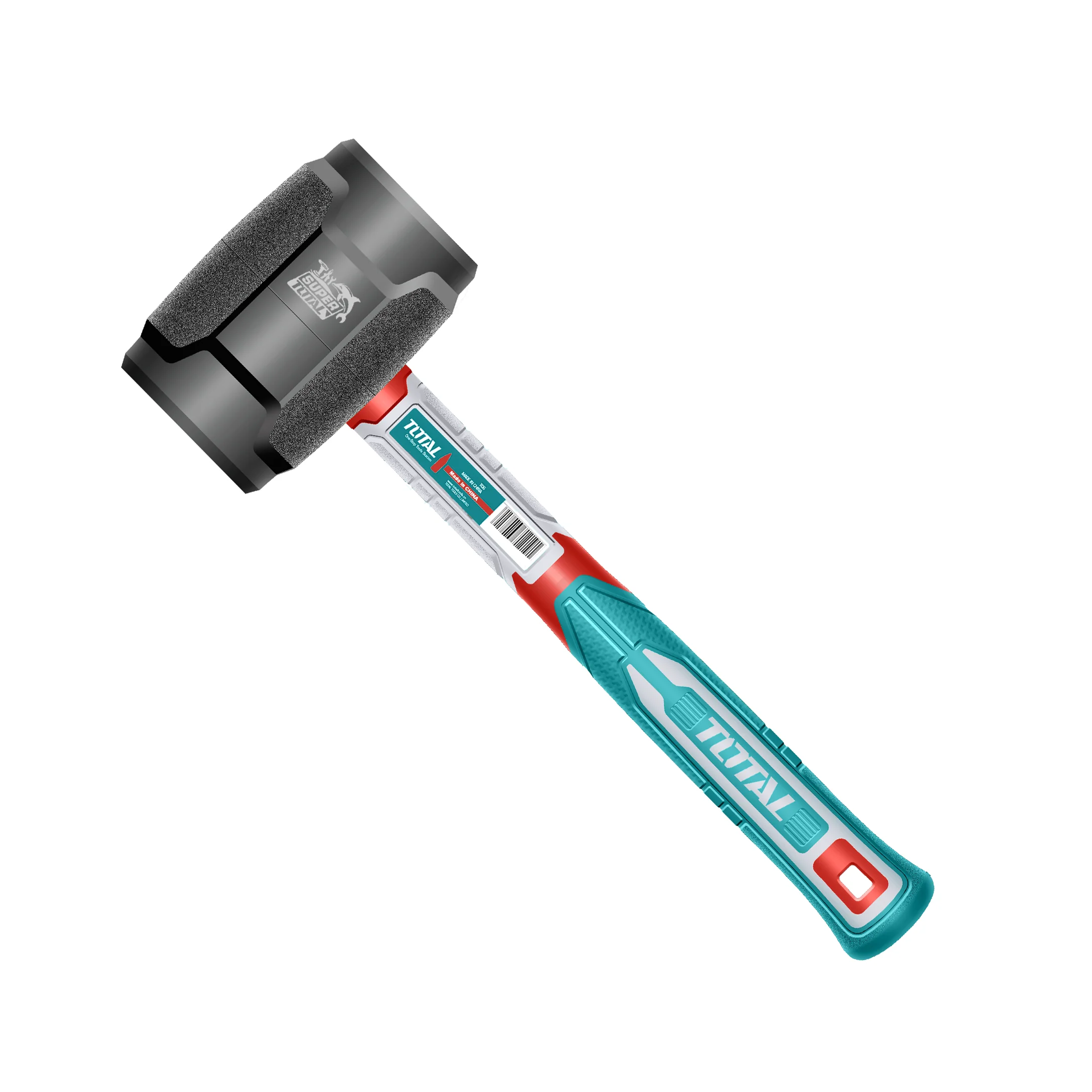 THRUH6816b Total THRUH6808 Rubber hammer 8oz/220g - Image 1