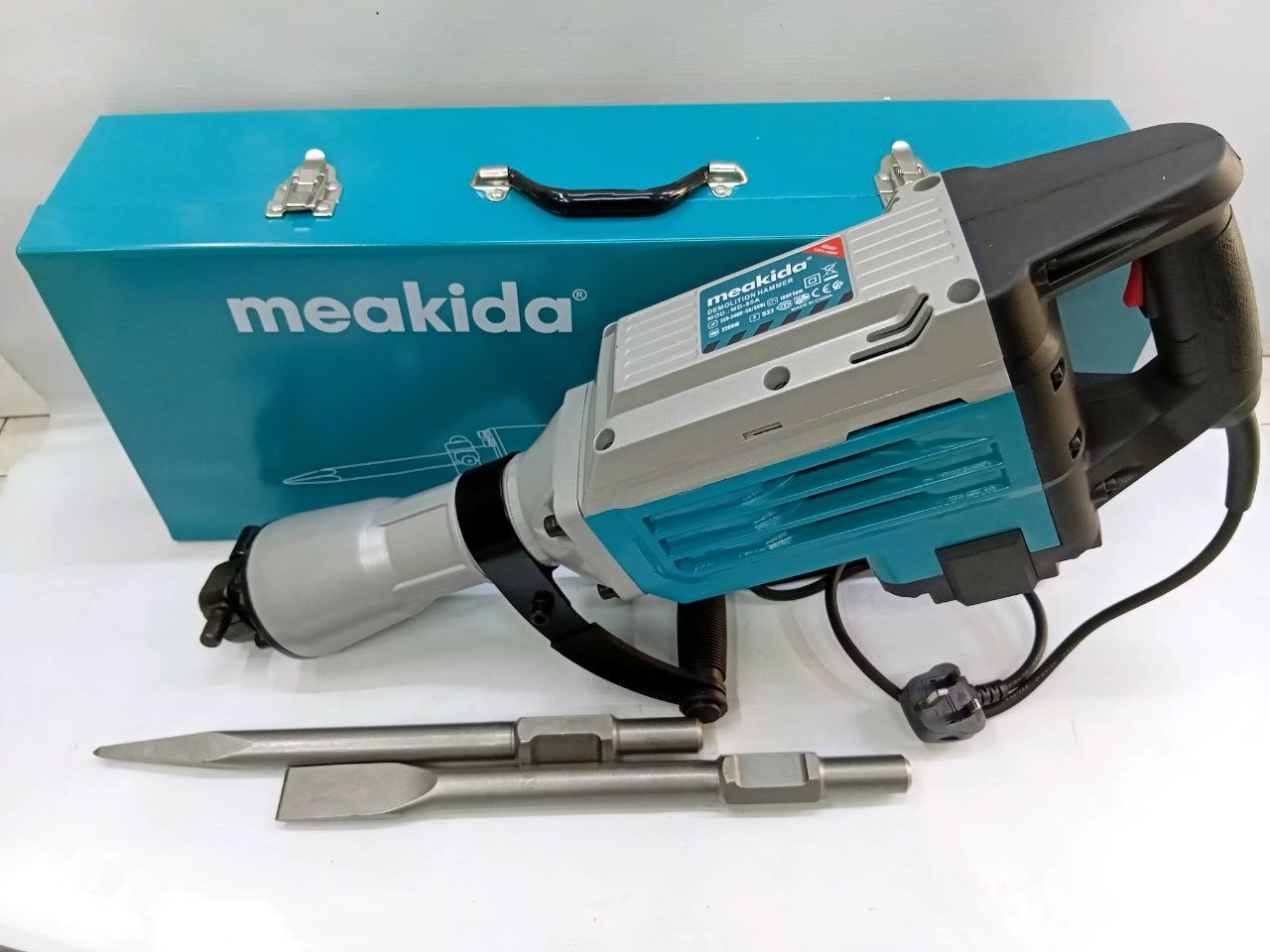 fe868aae-d770-4323-aa17-0112a3bd90ec Meakida 2200W Demolition Hammer (Model MD-85A), - Image 1