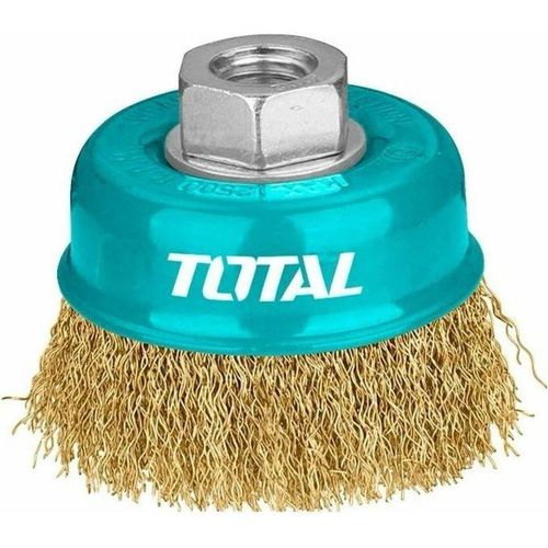 1 (10) Total TAC31041 Wire cup brush 100mm, 4" - Image 1