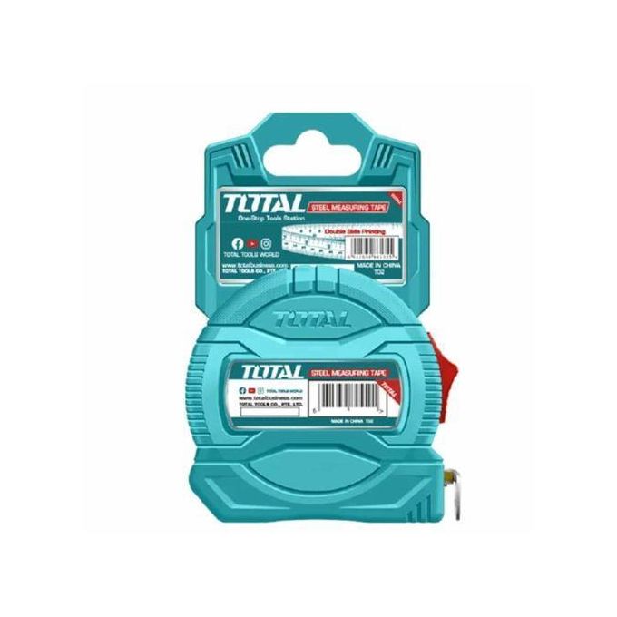 1 (5) Total TMT34525 Steel measuring tape 5mx25mm - Image 1