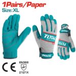 TOTAL TSP1808-XL Mechanic Gloves (Size: XL) - Image 2