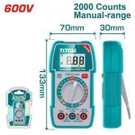 Total TMT5360011 Digital multimeter 600V 2000Counts - Image 2