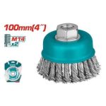 Total TAC32041 Wire cup brush 100mm, 4" - Image 2