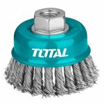 Total TAC32041 Wire cup brush 100mm, 4"