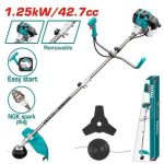 Total TP5434421 Gasoline grass trimmer and bush cutter 42.7cc 1.25Kw(2HP) - Image 2