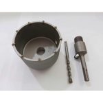 Total TAC4301251 Hole core bit Diameter:125mm(5") 14pcs TCT blades