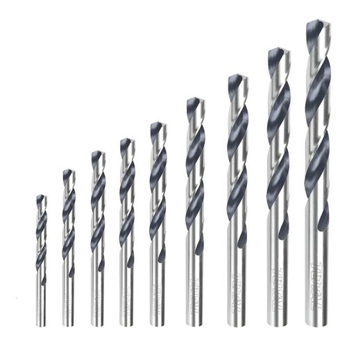 2 (5) Total TACSD0095 9PCS HSS twist drill bits set - Image 1
