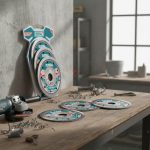 Total TAC511153 Diamond disc set for cordless angle grinder 3Pcs/set - Image 2