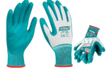 TOTAL TSP12162 Nitrile Coated Work Gloves (12 Pairs Pack, Size XL)