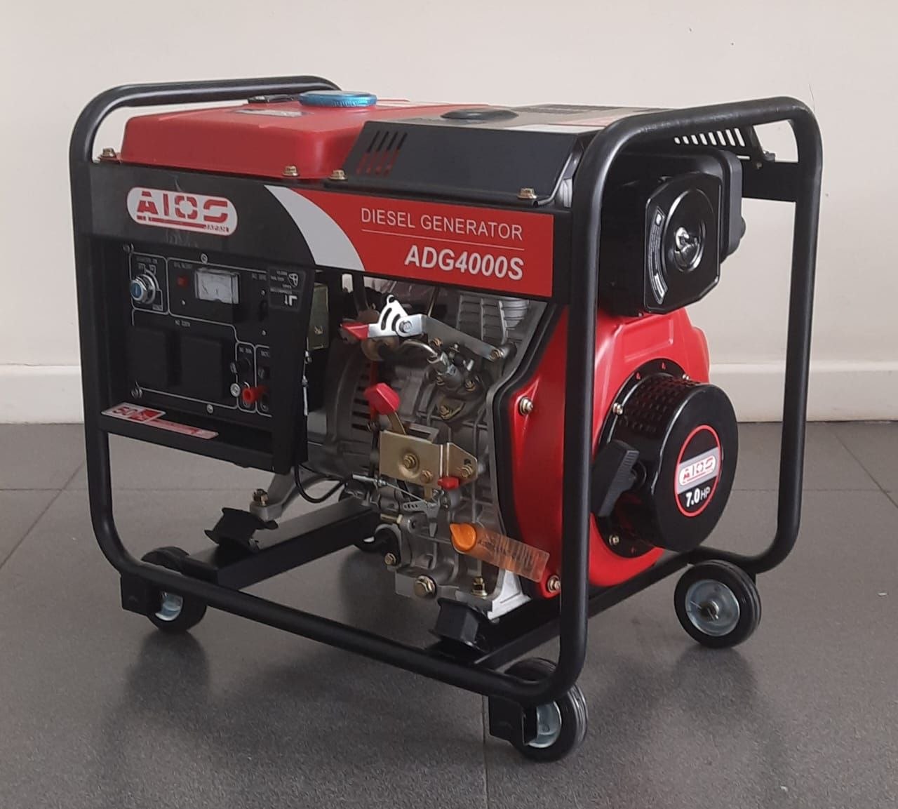 69fa18b0-8d3f-4ebc-a9a6-8915eb13b262 Aico Japan Diesel Generator Rated Output 3.8kva OPEN TYPE - Image 1
