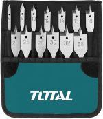 Total TACSD70131 13 Pcs flat wood drill bits set