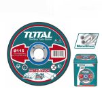 Total TAC210115100 Abrasive metal cutting disc set 115mm(4- 1/2")*1.0mm- 100pcs