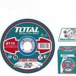 Total TAC210115100 Abrasive metal cutting disc set 115mm(4- 1/2")*1.0mm- 100pcs