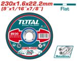 Total TAC2162301 Abrasive metal cutting disc 230mm(9")X1.6mm-25pcs - Image 3