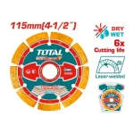 Total TAC2171151 Laser welded diamond cutting disc 115mm(4-1/2") - Image 2