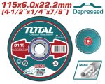 Total TAC2231151 Abrasive metal grinding disc 115mm - Image 2