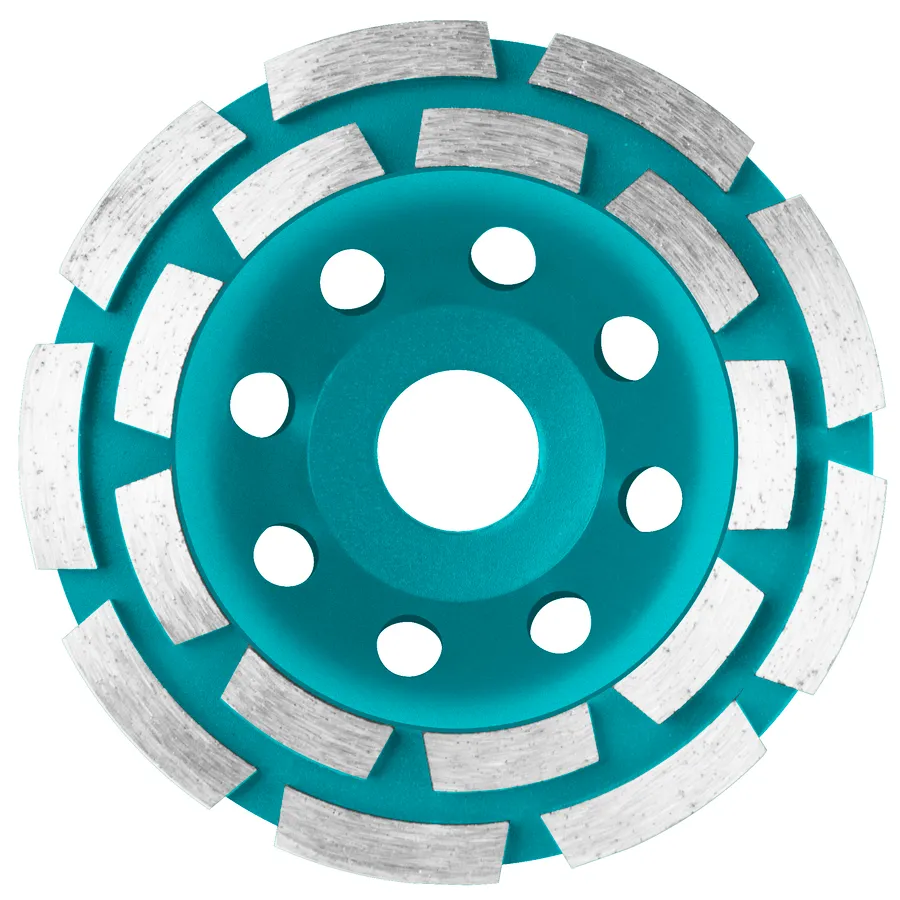 TAC2421151-1 Total AC2421151 Diamond Cup Wheels Double Row Segmented 115mm - Image 1