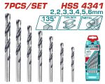 Total TACSD0075 HSS twist drill bits set 7pcs - Image 2