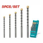 Total TACSD5051 Masonry drill bits set 5pcs - Image 2