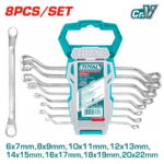 TOTAL THT102486 8-Piece Offset Ring Spanner Set - Image 2