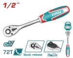 Total THT106126 Ratchet wrench Size:1/2" 72T - Image 3