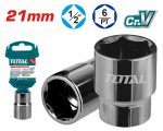 Total THTST12211 1/2" Hexagonal socket 21mm - Image 3
