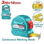 Total TMT34316 Steel measuring tape 3mx16mm - Image 3