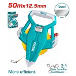 Total TMT710506 Steel measuring tape 50mx12.5mm - Image 3