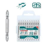 Total TAC16PH233 Screwdriver bits PH2, 65mm,10pcs/set Double end bits - Image 3
