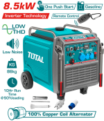 Total TP585006 Inverter gasoline generator 8.5Kw - Image 3
