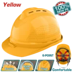 TOTAL TSP8601 Safety Helmet (Yellow) - Image 3