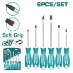 Total THT250606 6 Pcs screwdriver set - Image 3