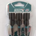 Total TAC271331 3 Pcs impact magnetic nut set 13mm