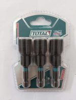 Total TAC271331 3 Pcs impact magnetic nut set 13mm