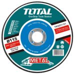 Total TAC2231151 Abrasive metal grinding disc 115mm